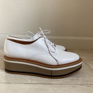 Clergerie Berlin Platform shoes, White size 36.5